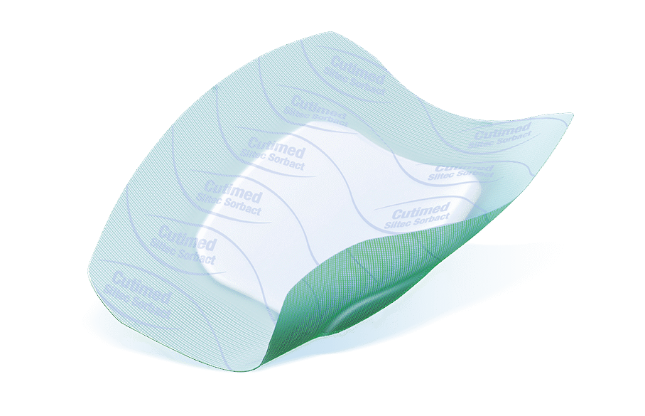 Cutimed Siltec Sorbact B dressing